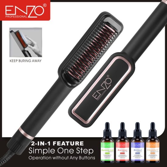 صاف کننده مو انزو مدل ENZO EN-4113 2 صاف کننده مو انزو مدل ENZO EN-4113